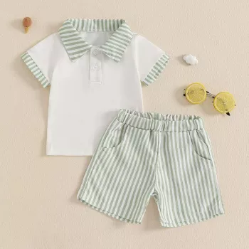 Toddler Boys Summer Shirt & Shorts Sets: Fit, Fabric & Care