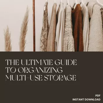 Organize Any Multi-Use Storage: A 5-Step Flexible System