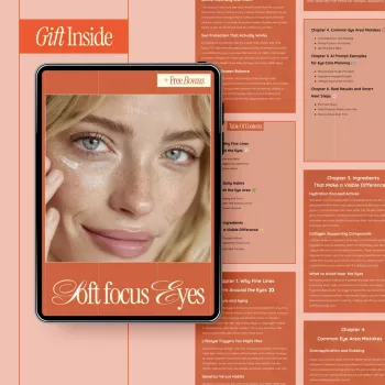 Soft Focus Eyes: Daily Habits for Smoother Under-Eyes