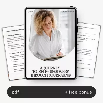 Self-Discovery Workbook Habit: Daily vs Weekly Schedule