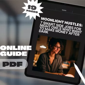 Night Owl Side Hustles: 7 Smart Jobs After Dark