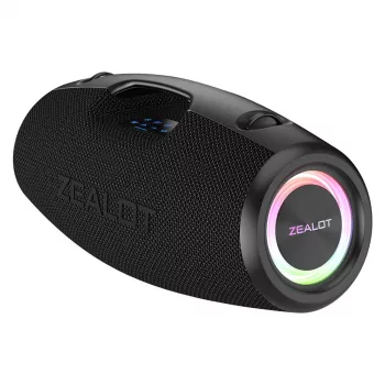 120W Bluetooth Party Speaker: Deep Bass, All-Day Battery
